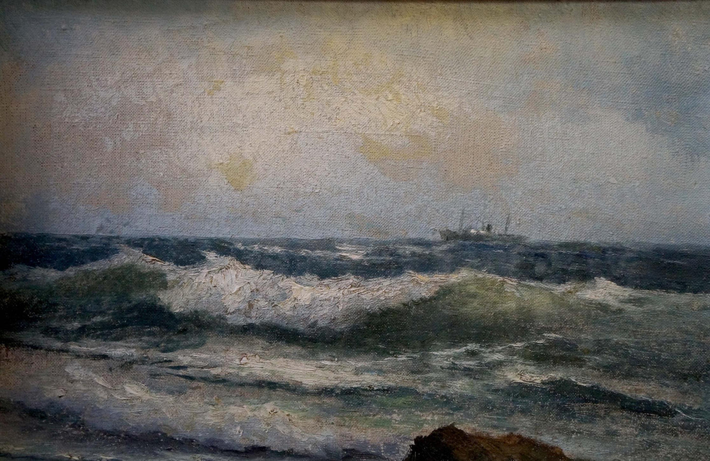 Oil painting Seascape Kovalyuk Vasily Grigoryevich
