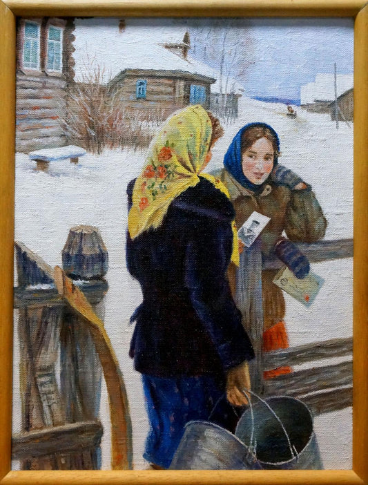 Oil painting Portrait of girls Yuri Eduardovich Ekmeji