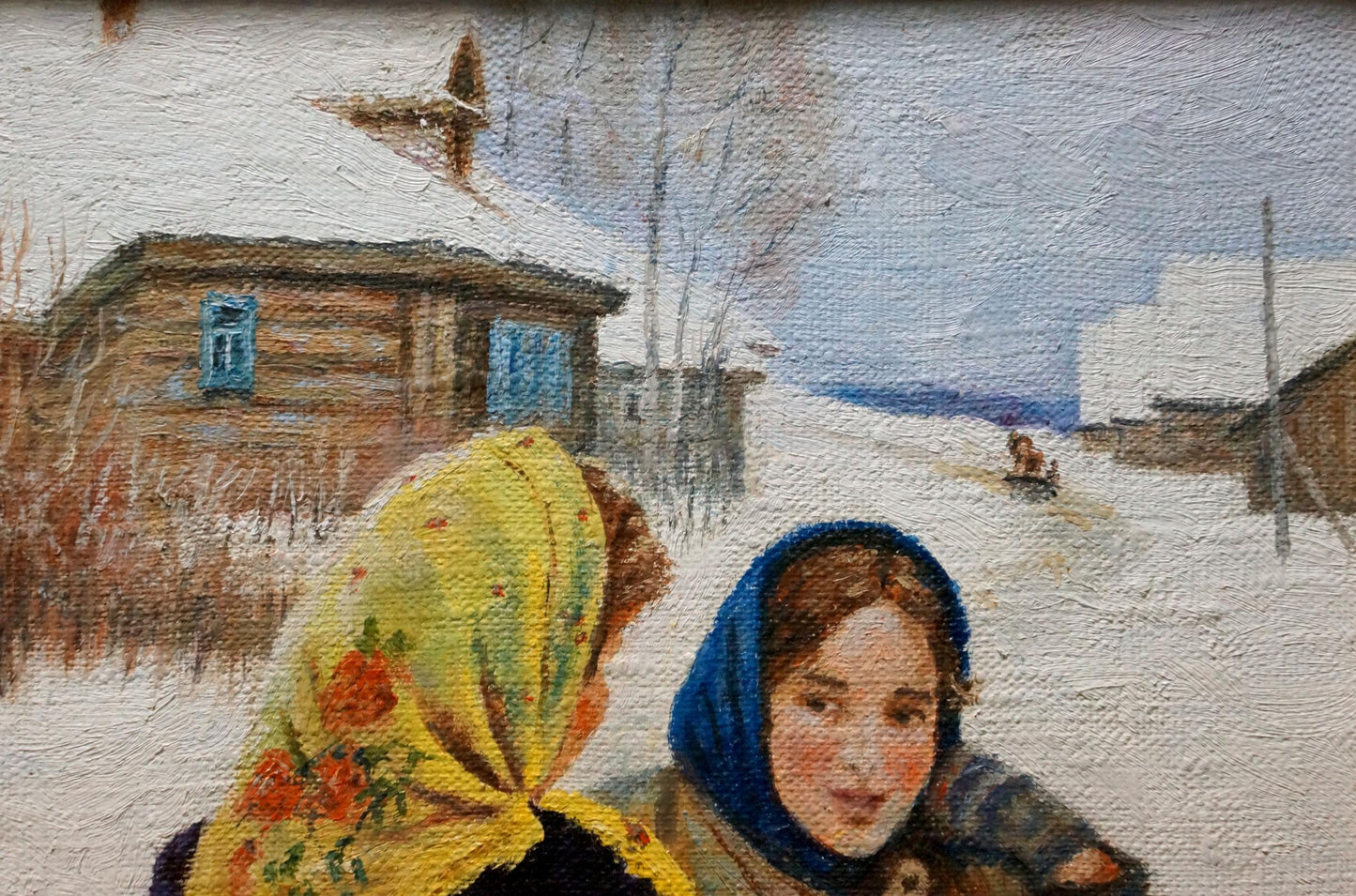 Oil painting Portrait of girls Yuri Eduardovich Ekmeji