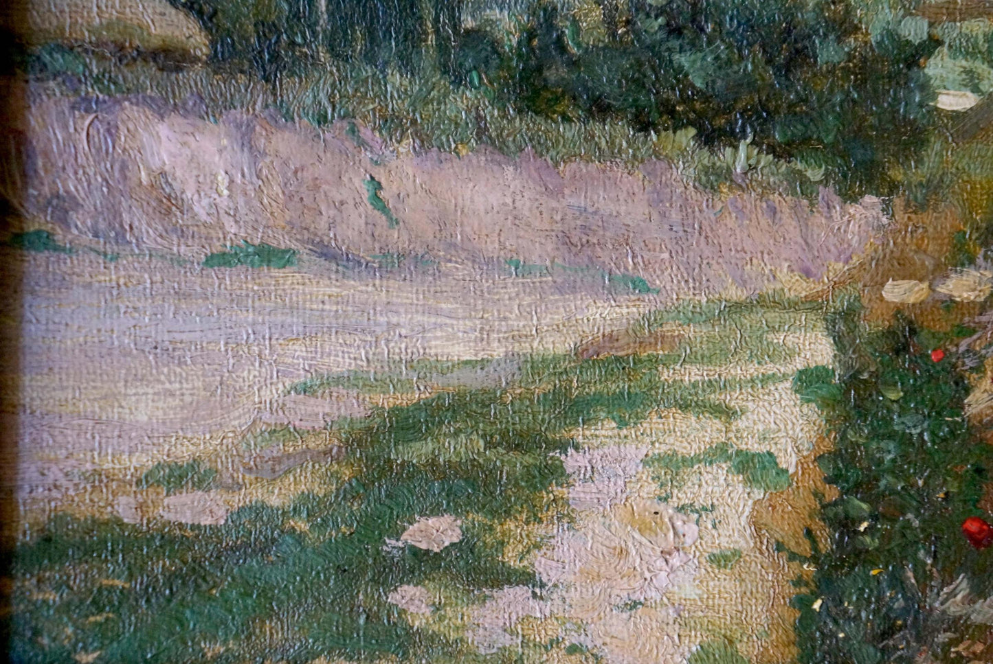 Oil painting Field