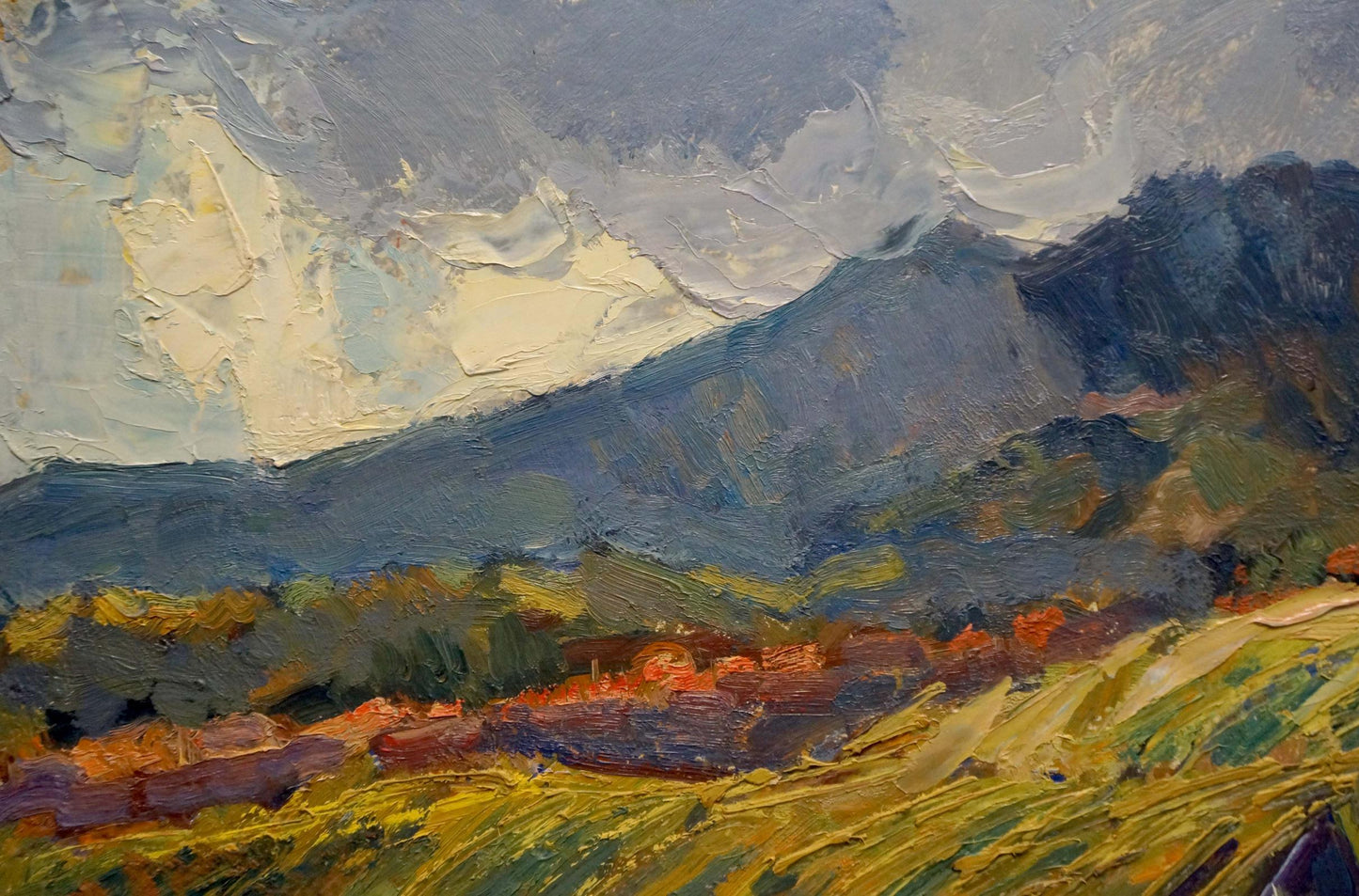 Oil painting Field landscape Migulko Viktor Vasilievich