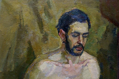 Oil painting Portrait of a Man Titarenko Daria Anatolyevna