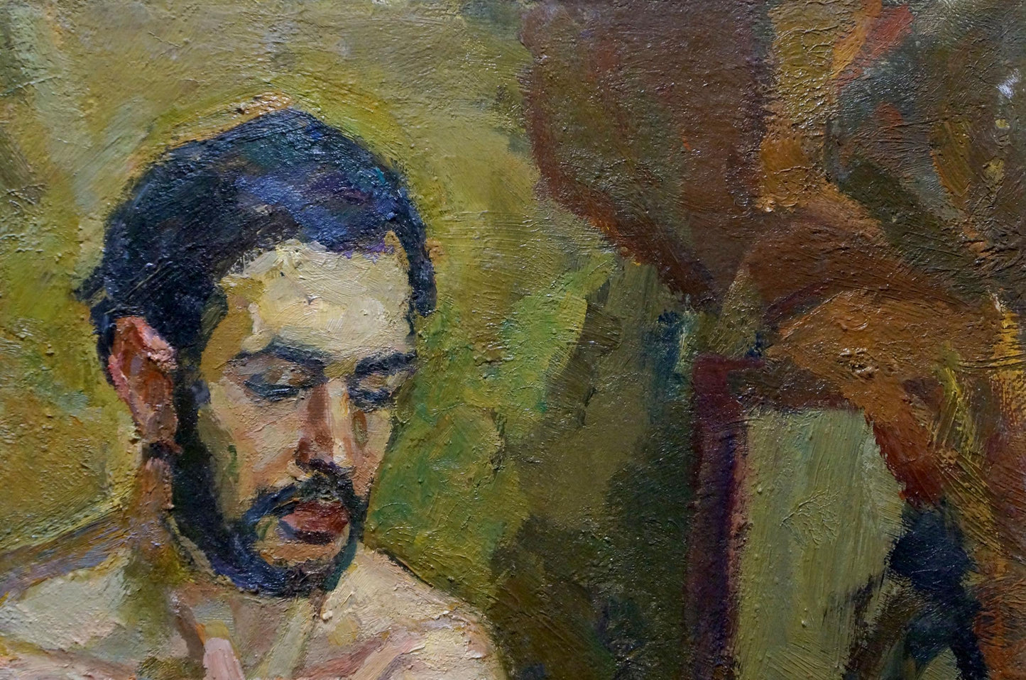 Oil painting Portrait of a Man Titarenko Daria Anatolyevna