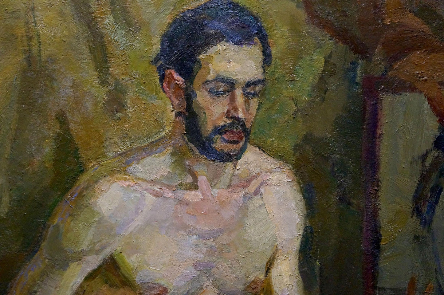 Oil painting Portrait of a Man Titarenko Daria Anatolyevna