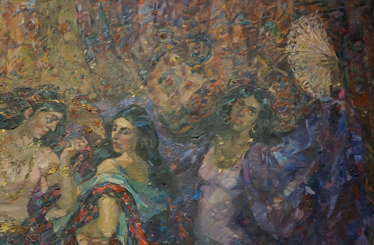 Oil painting Gypsies Maria Titarenko