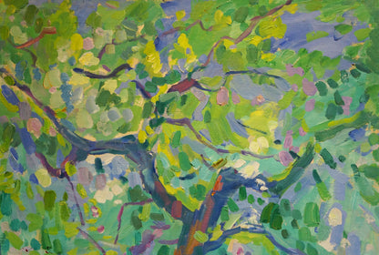 Oil painting Garden Matyushenko Victor Ivanovich