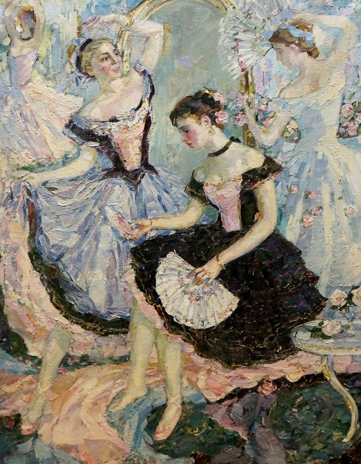 Oil painting Ballerinas Tytarenko Odarka Anatoliivna