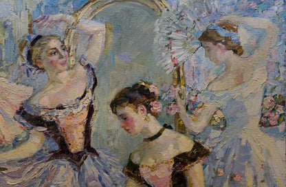 Oil painting Ballerinas Tytarenko Odarka Anatoliivna