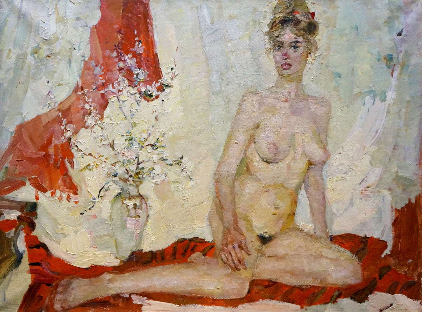 Oil painting Naked girl Titarenko Maria Anatolyevna