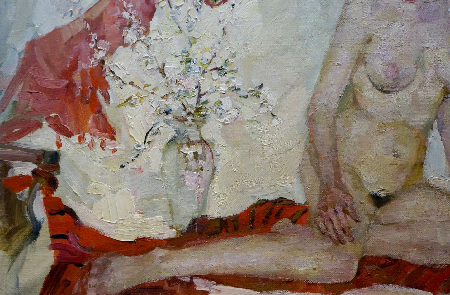 Oil painting Naked girl Titarenko Maria Anatolyevna