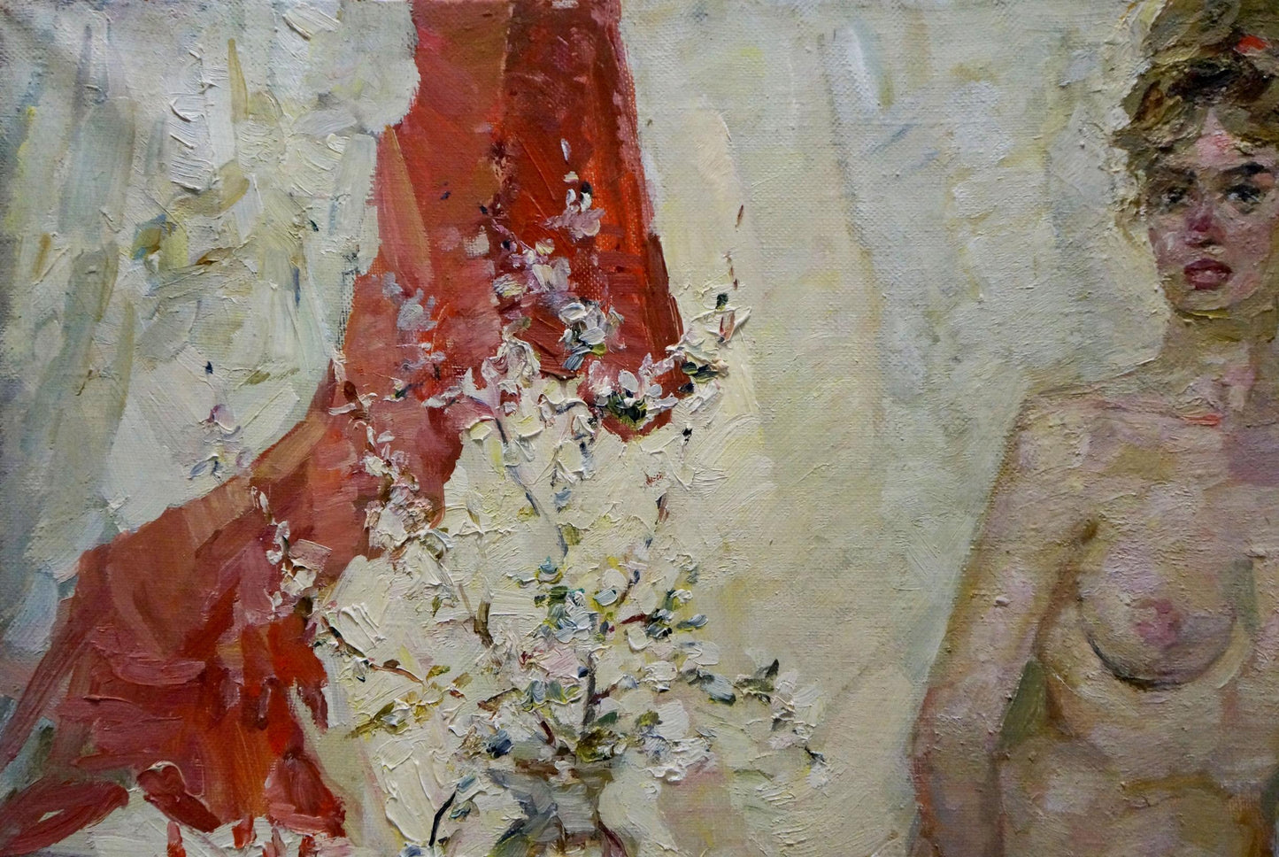 Oil painting Naked girl Titarenko Maria Anatolyevna