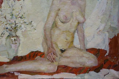 Oil painting Naked girl Titarenko Maria Anatolyevna