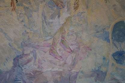 Oil painting Before going on stage Tytarenko Odarka Anatoliivna