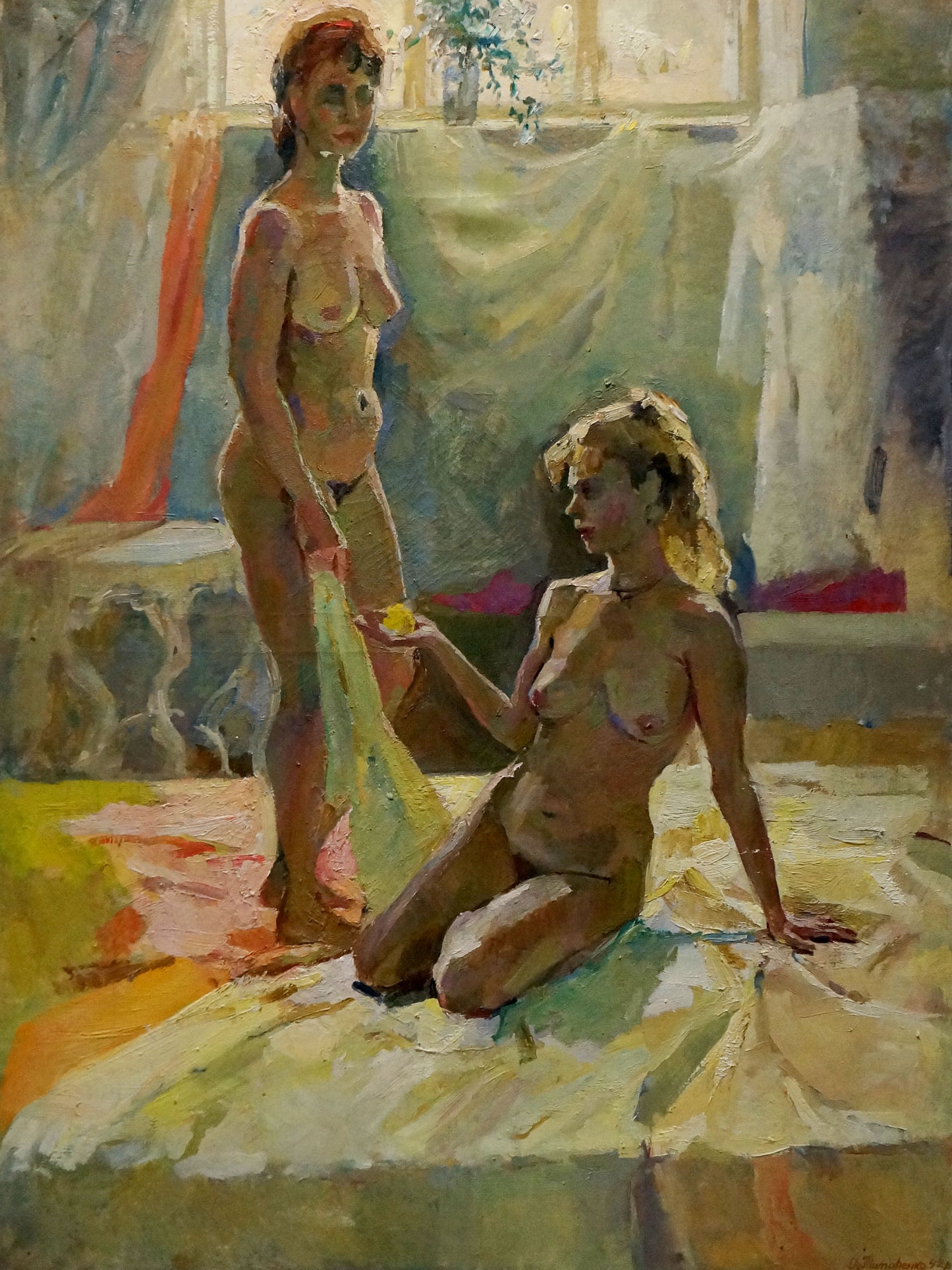 Oil painting Naked girls Tytarenko Odarka Anatoliivna