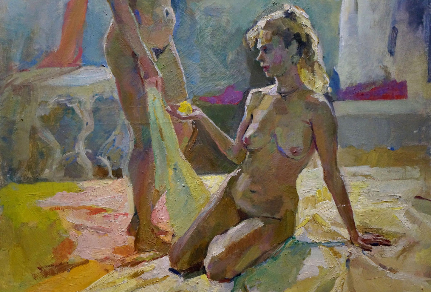 Oil painting Naked girls Tytarenko Odarka Anatoliivna