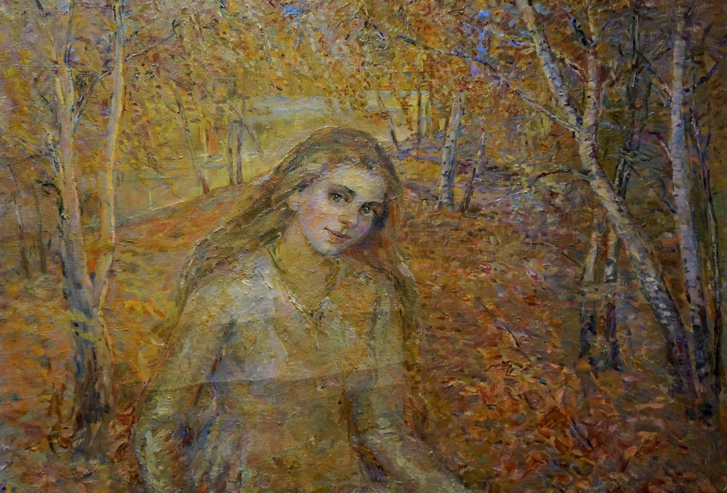 Oil painting Autumn Tytarenko Odarka Anatoliivna