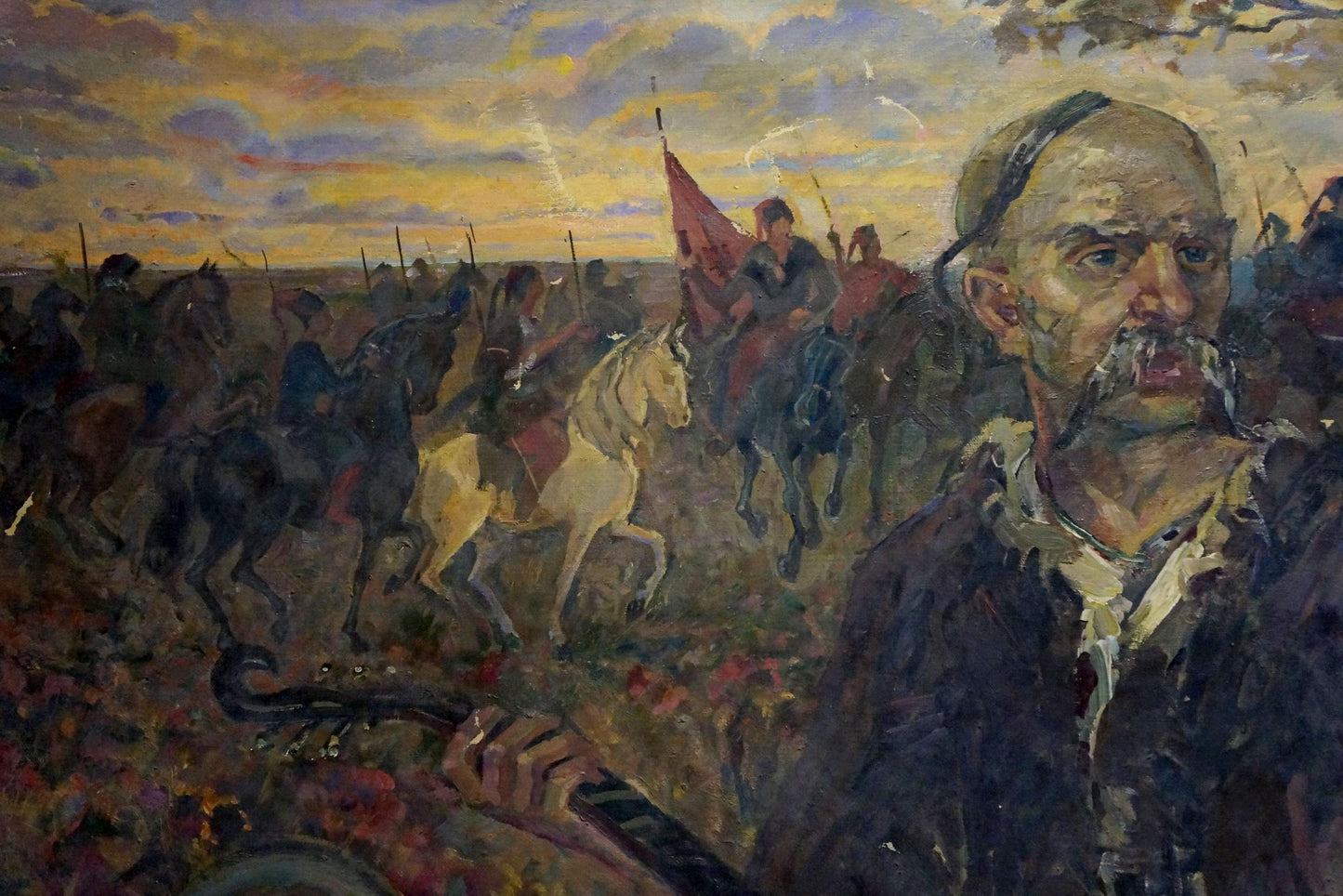 Oil painting Portrait of the Cossacks Tytarenko Odarka Anatoliivna