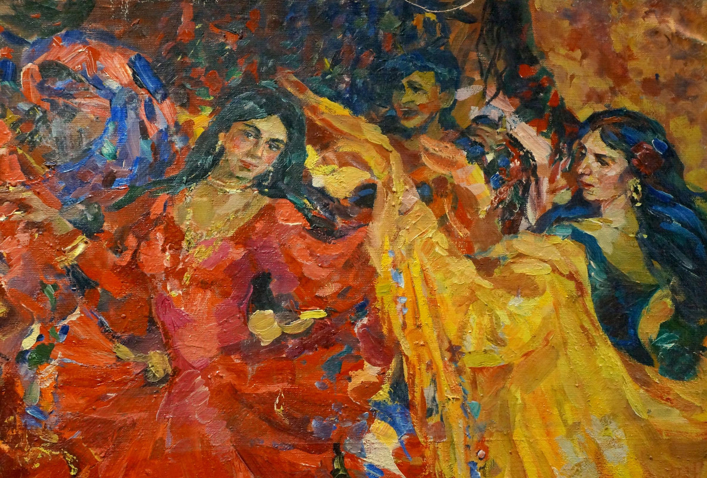 Oil painting Portrait of gypsies Tytarenko Odarka Anatoliivna