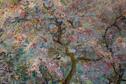Oil painting Blooming trees Tytarenko Odarka Anatoliivna