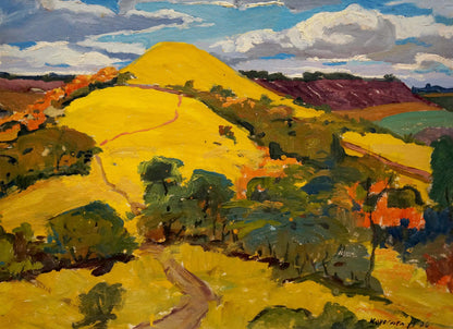 Oil painting Mountain landscape Korostelev Vladimir Alexandrovich