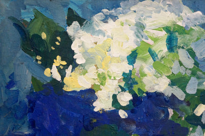 Oil painting Spring flowers