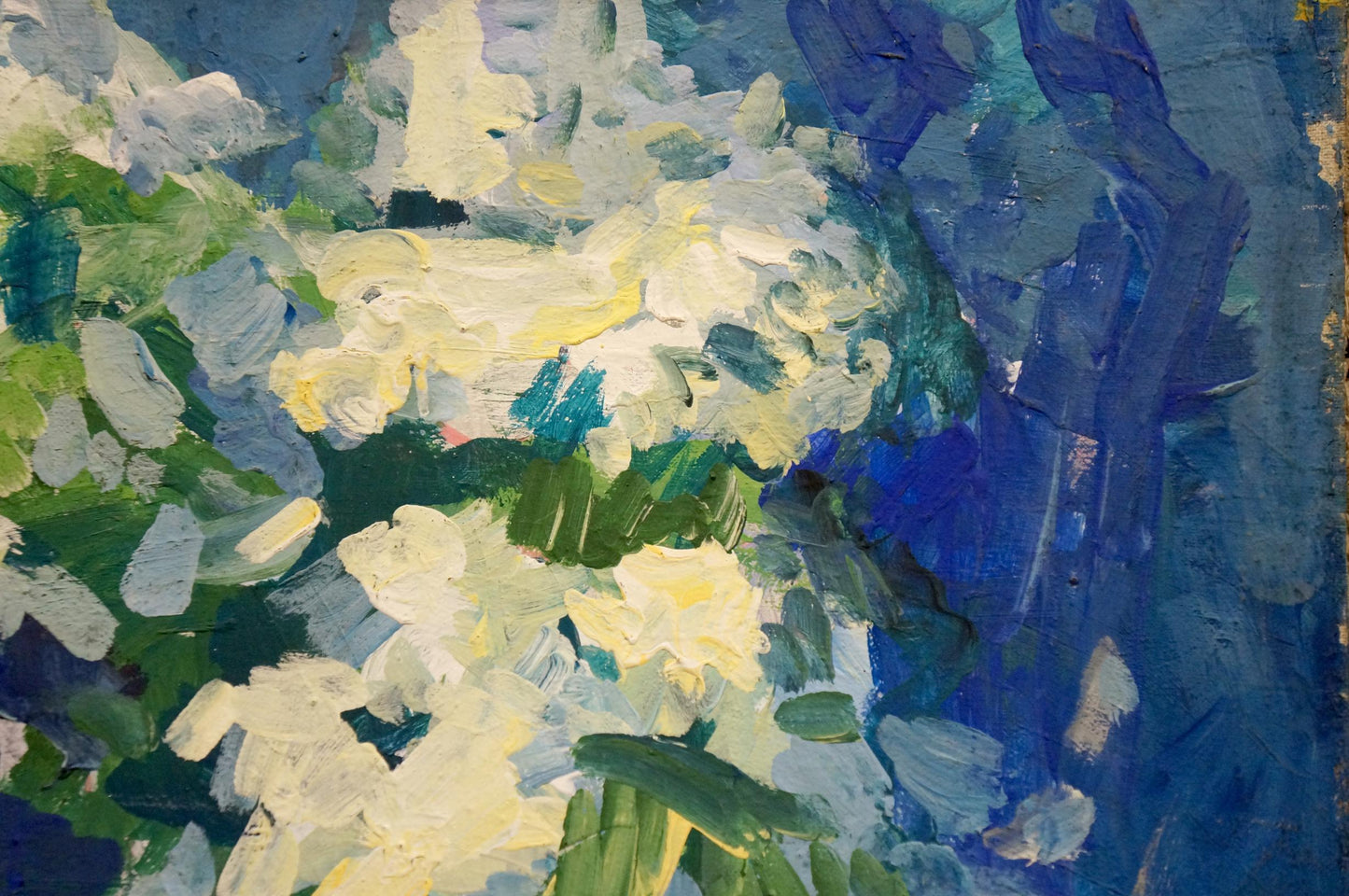 Oil painting Spring flowers