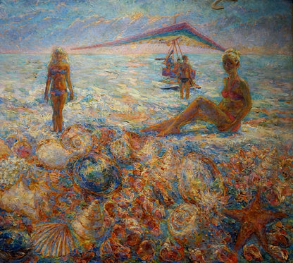 Oil painting On the sea Tytarenko Odarka Anatoliivna