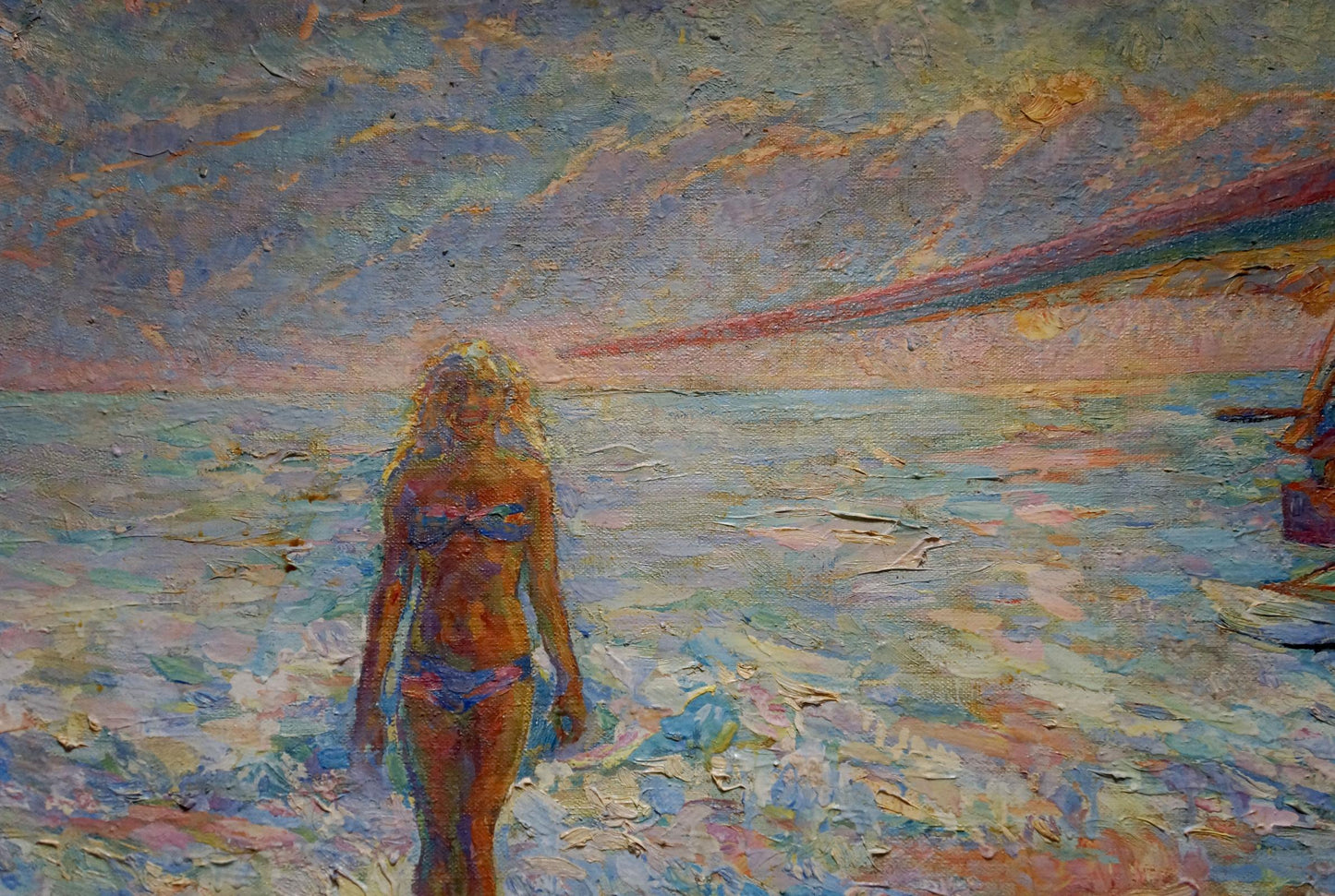 Oil painting On the sea Tytarenko Odarka Anatoliivna