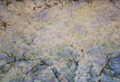 Oil painting Blooming tree Tytarenko Odarka Anatoliivna
