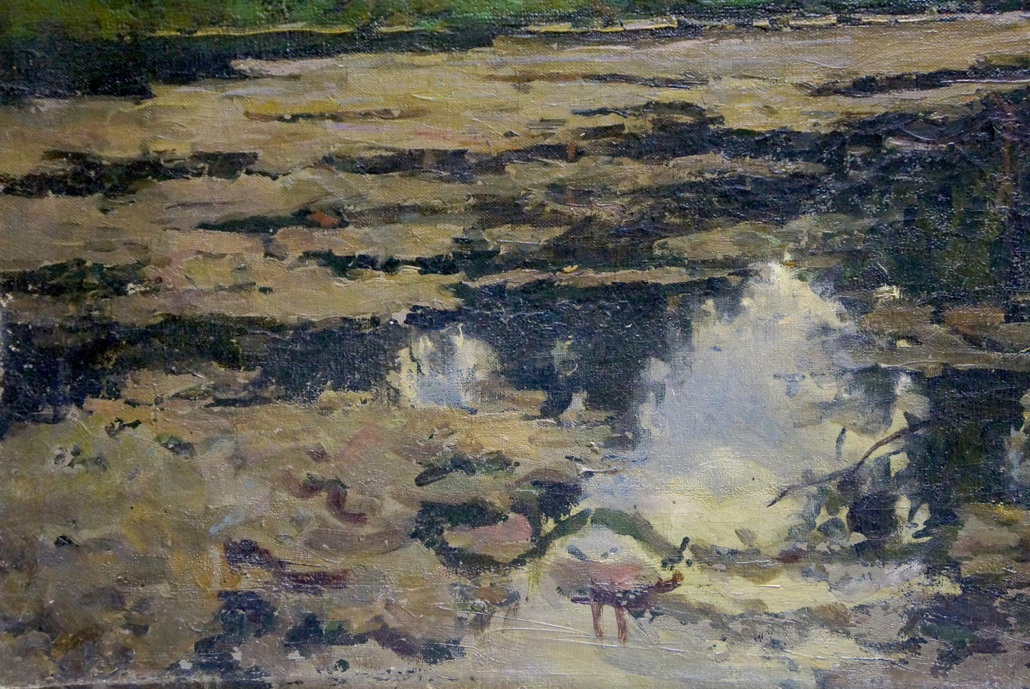 Oil painting Swamp