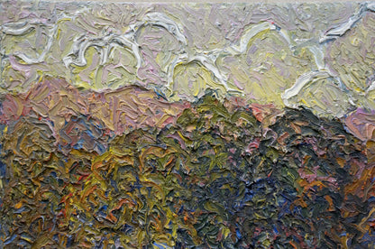 Abstract oil painting Sunny day Fomin Anatoly Nikiforovich