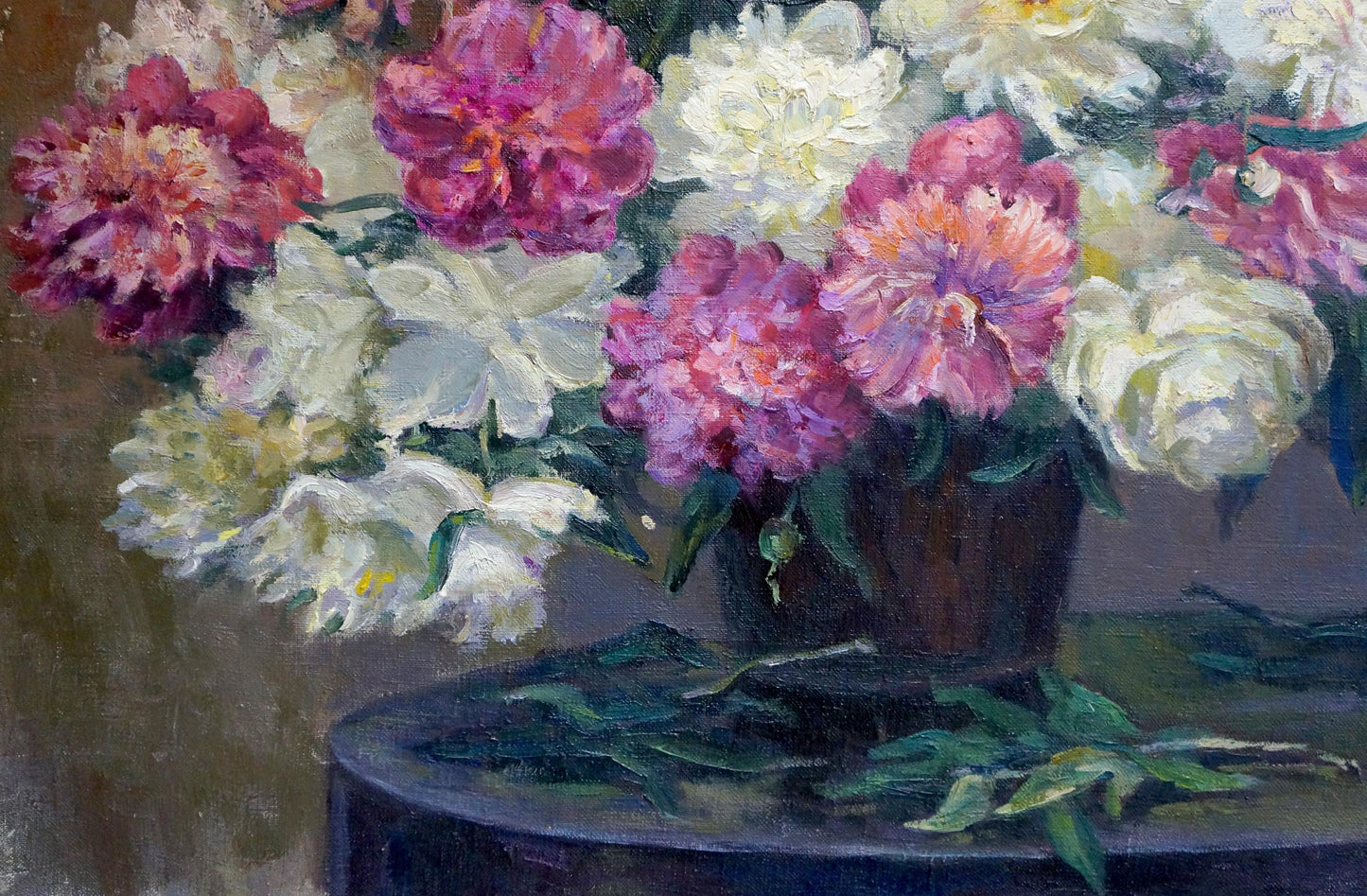 Oil painting Bouquet of flowers Krasnov N.G.