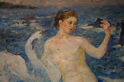 Oil painting Naked girl on the shore Tytarenko Odarka Anatoliivna