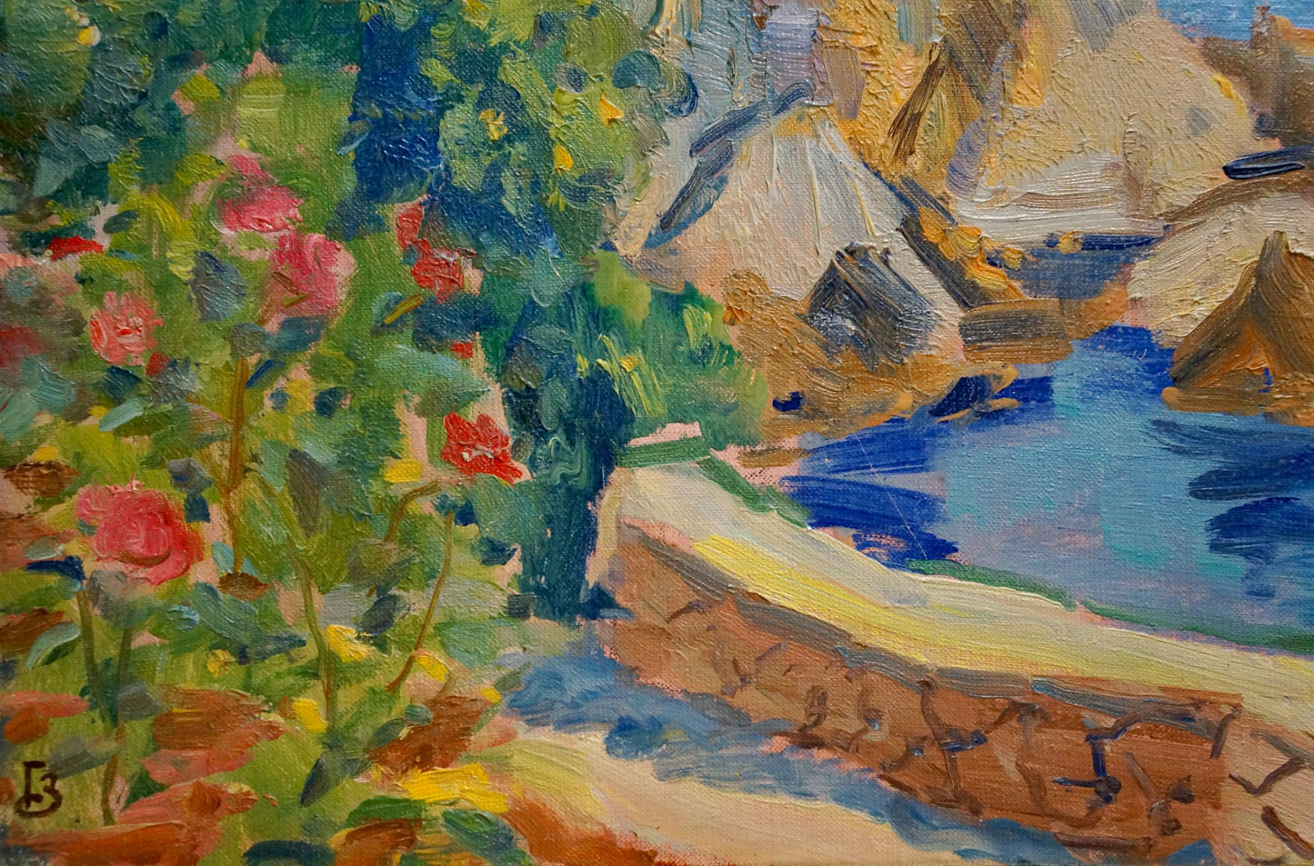 Oil painting Sunny beach Zakharyan Gurgen Harutyunovich