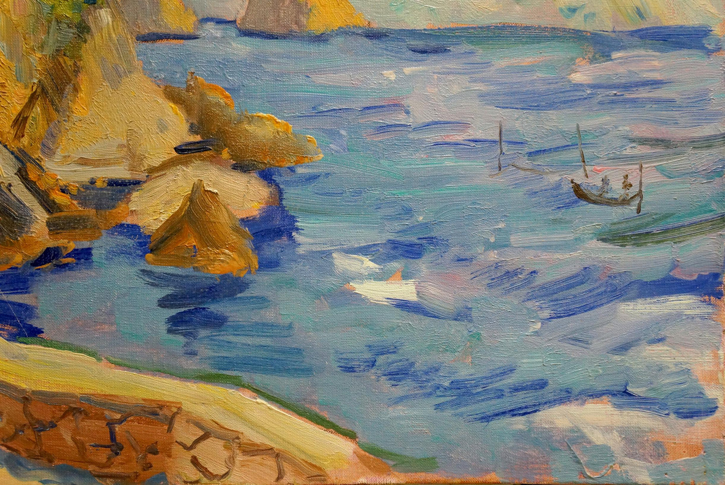 Oil painting Sunny beach Zakharyan Gurgen Harutyunovich
