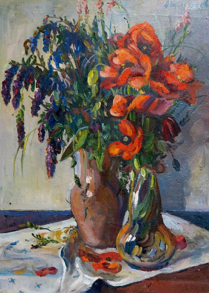 Oil painting Flowers Tarasenko Alexander Petrovich