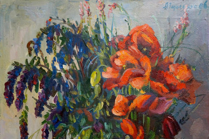 Oil painting Flowers Tarasenko Alexander Petrovich