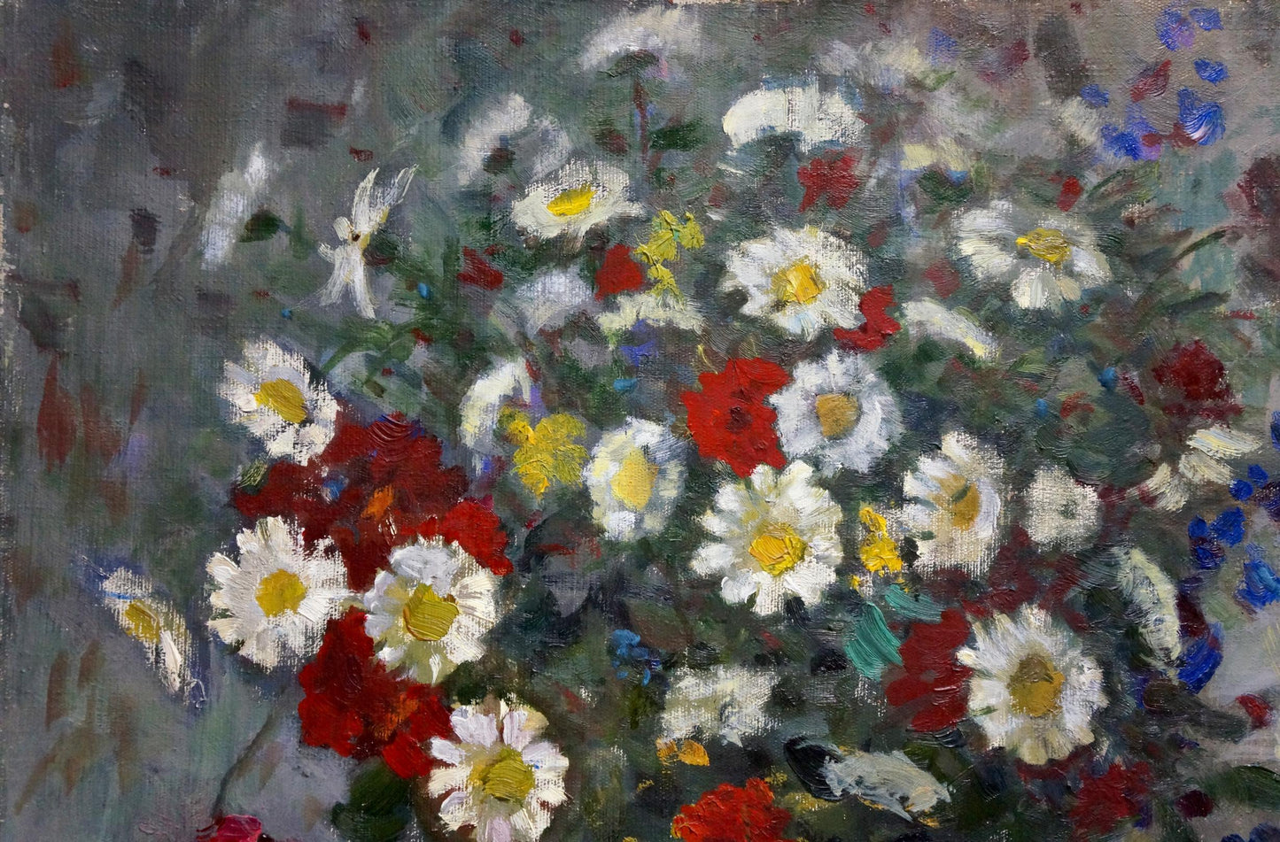 Oil painting Daisies Golub Stepan Filippovich