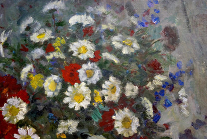 Oil painting Daisies Golub Stepan Filippovich