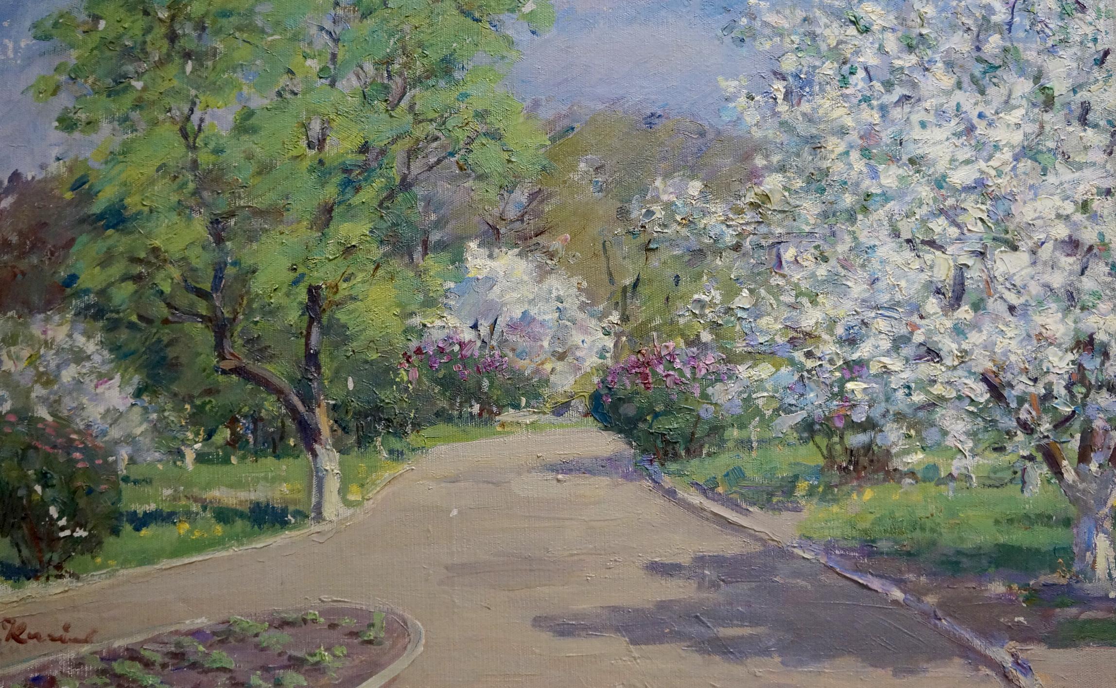 Oil painting Spring has come and the trees are blooming Kisil Grigory Alekseevich
