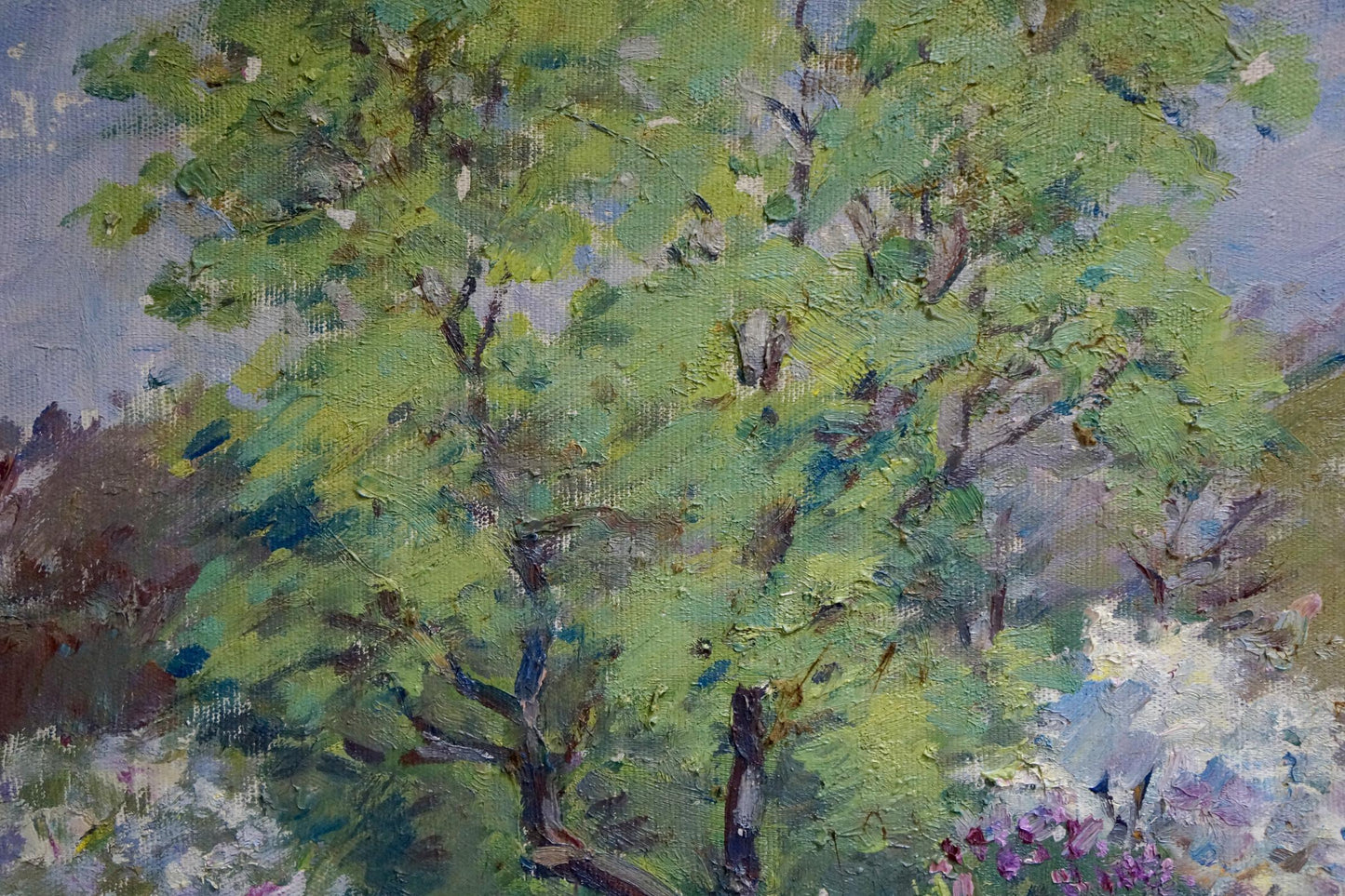 Oil painting Spring has come and the trees are blooming Kisil Grigory Alekseevich