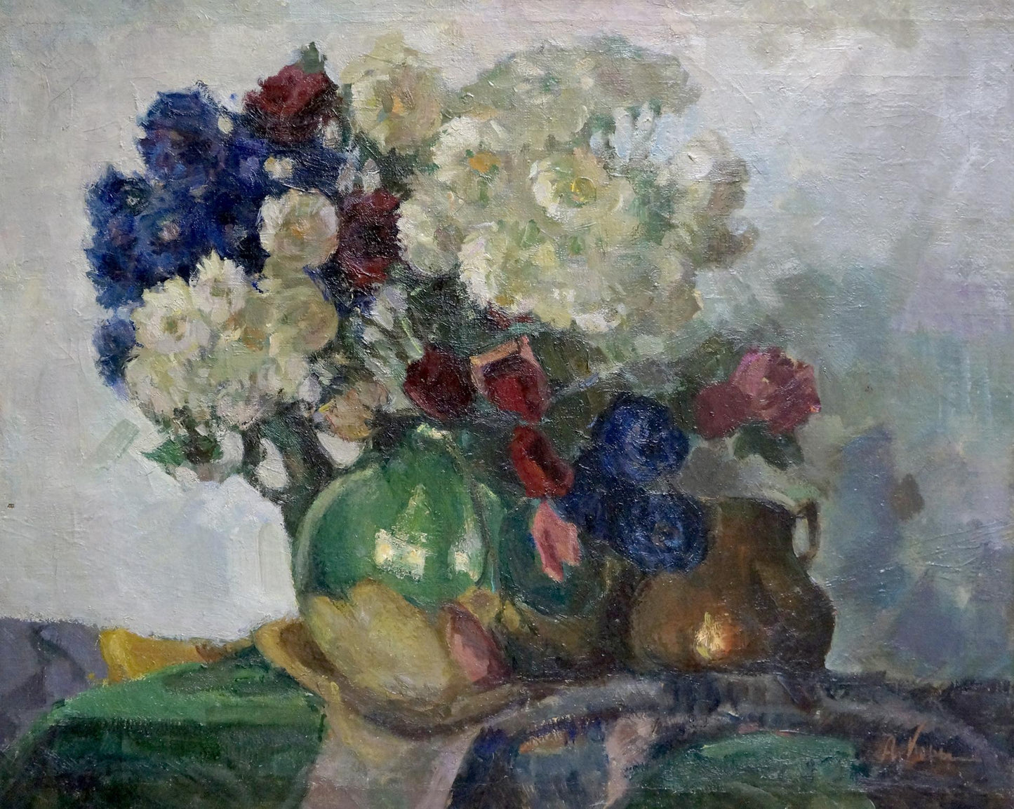 Oil painting Flowers A. Korykhina