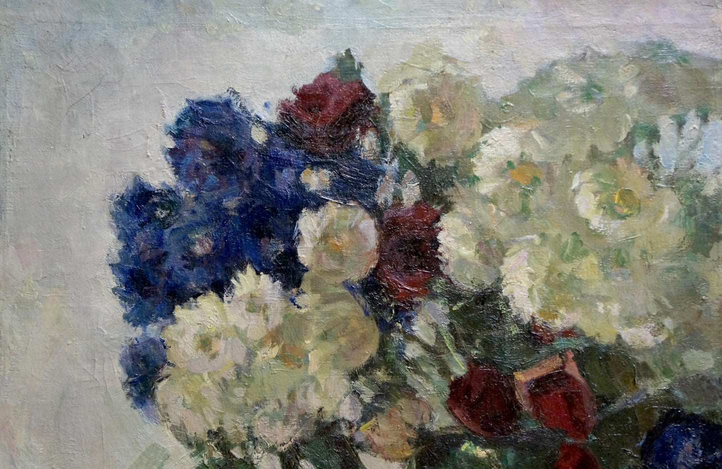 Oil painting Flowers A. Korykhina