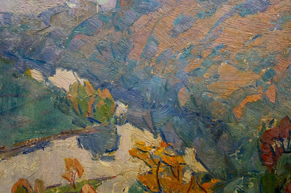 Oil painting Golden autumn Chegodar Vasily Dmitrievich