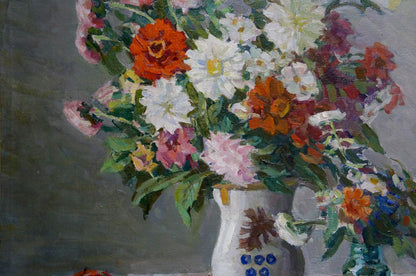 Oil painting Daisies Kolesnik Vladimir Artemievich