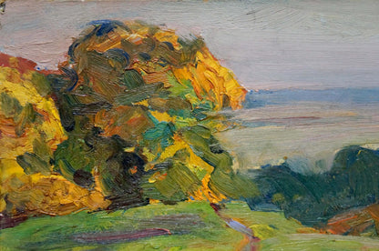 Oil painting Landscape Gantman Moses Faybovich
