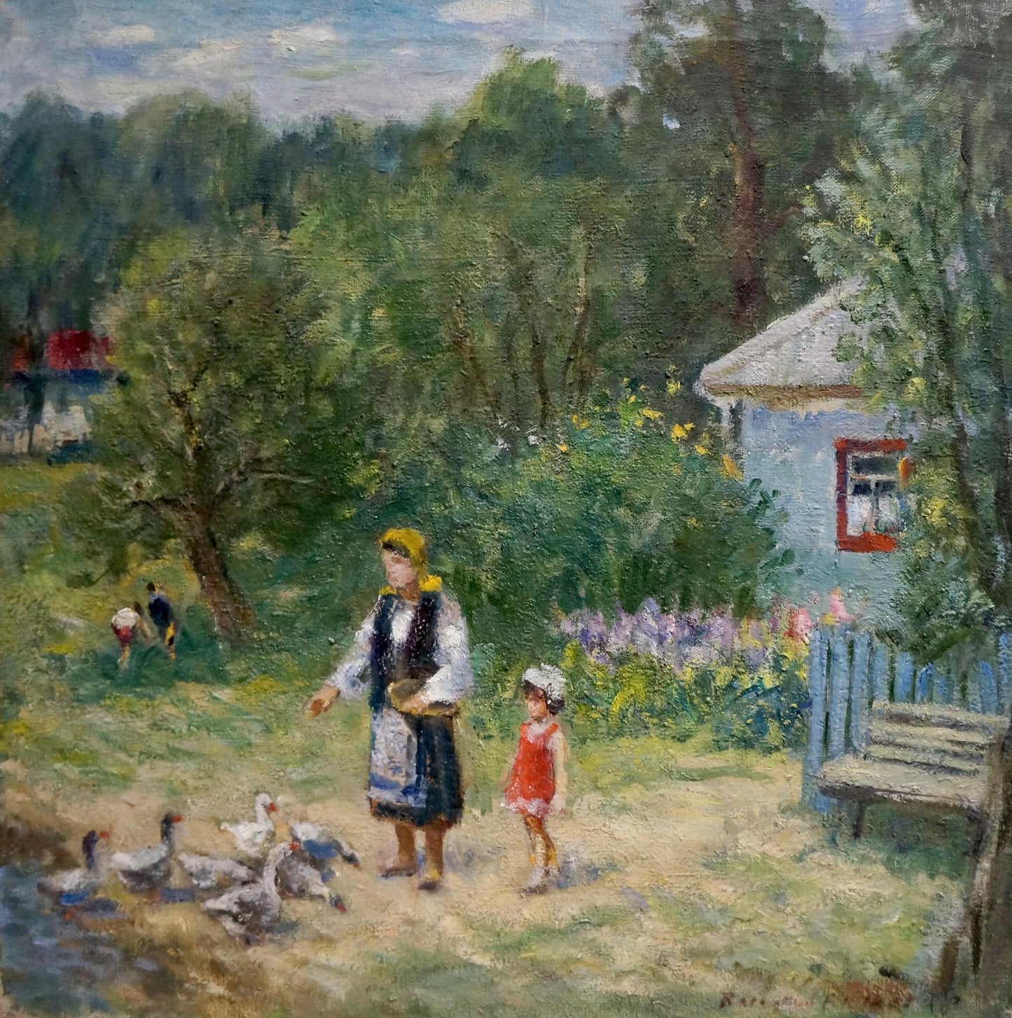 Oil painting Household Zaretsky Victor Ivanovich