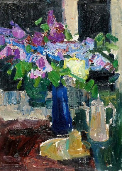 Oil painting Still life Zaborovsky Leonid Alexandrovich