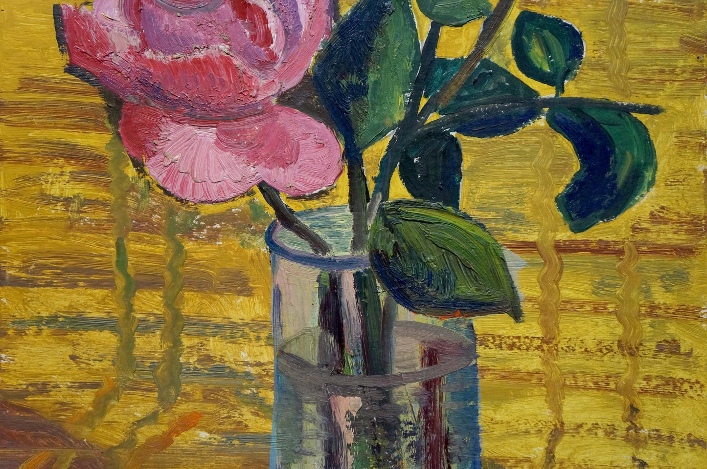 Oil painting Roses Lesʹ