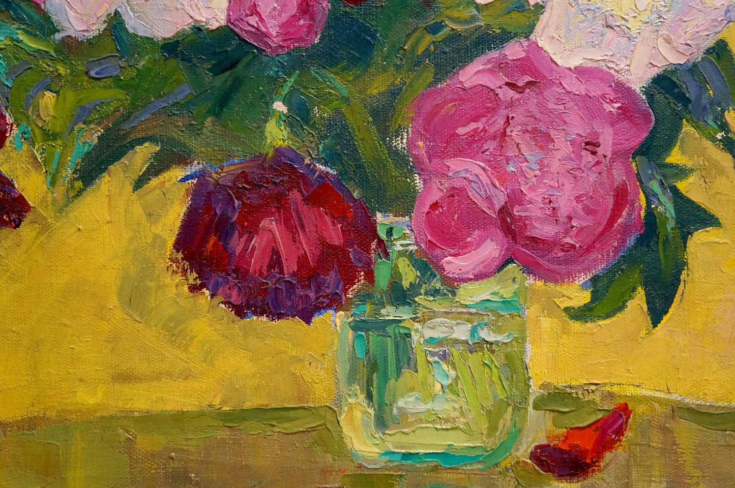 Oil painting Flowers in a vase Vandalovsky Sergey Viktorovich
